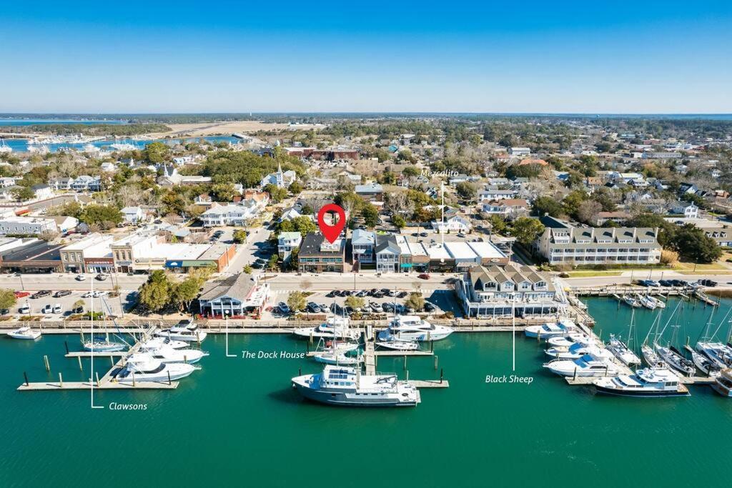 Why Knot Getaway...Rooftop With Waterview! Unit D Beaufort Exterior foto